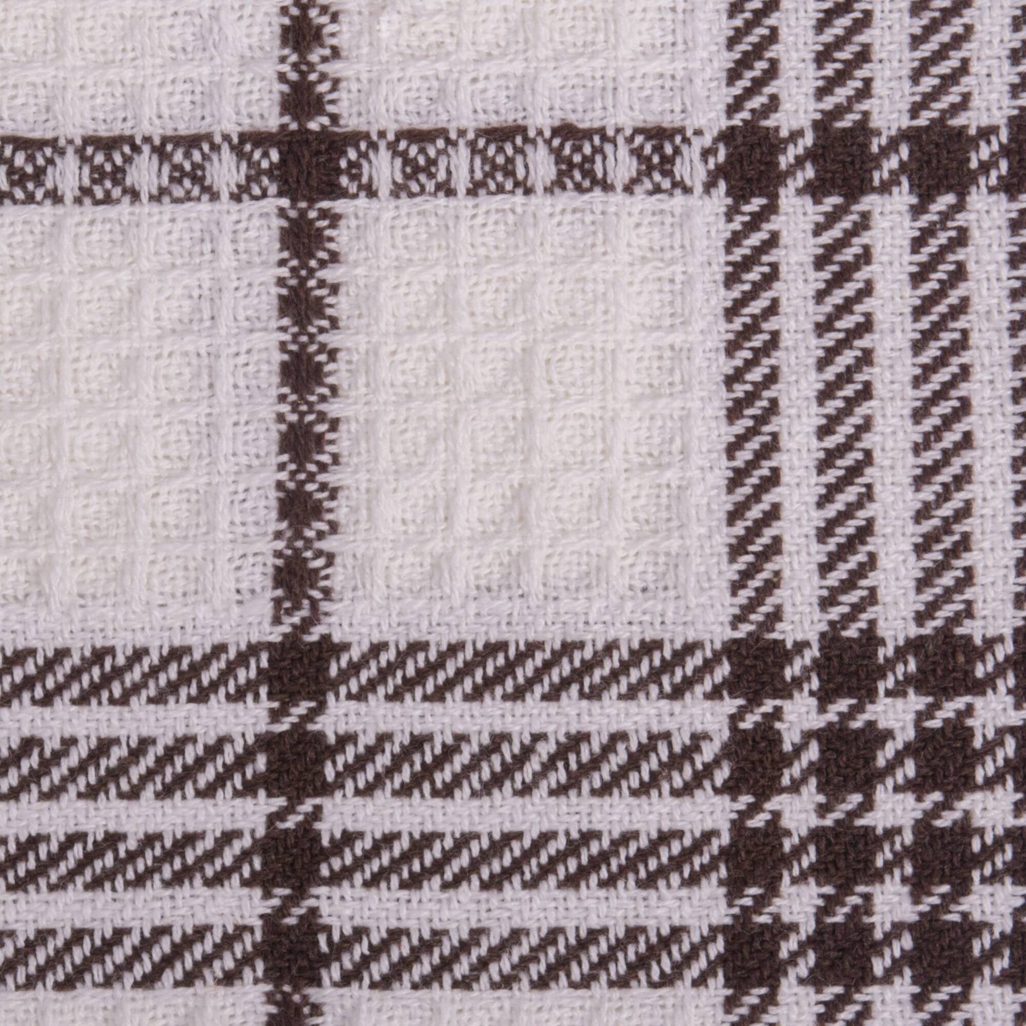J&M Mocha Waffle Weave Dishcloth, 12ct.